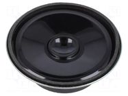 Loudspeaker; miniature; 2W; 50Ω; Ø50x17mm; 250Hz÷10kHz; Ø: 50mm VISATON