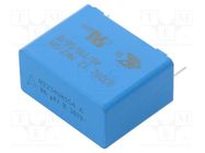 Capacitor: polypropylene; Y2; 470nF; 31.5x24.5x15mm; THT; ±20% EPCOS