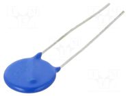 Varistor: metal-oxide; THT; 11VAC; 14VDC; 18V; 1000A; Ø15.5x4mm EPCOS