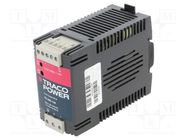 Power supply: switched-mode; 60W; 48VDC; 1.25A; 85÷264VAC; IP20 TRACO POWER