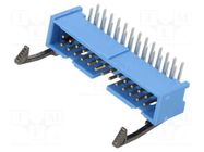 Connector: IDC; socket; male; PIN: 26; angled 90°; THT; 2.54mm; 2x13 TE Connectivity
