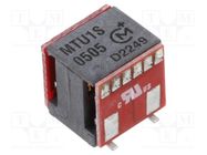 Converter: DC/DC; 1W; Uin: 4.5÷5.5V; Uout: 5VDC; Iout: 200mA; SMT Murata Power Solutions
