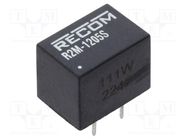 Converter: DC/DC; 2W; Uin: 4.5÷18V; Uout: 5VDC; Iout: 400mA; SIP8 RECOM