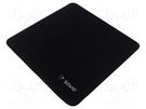 Mouse pad; black; 250x250x2mm SAVIO