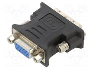 Adapter; DVI-D (24+1) plug,HDMI socket; black SAVIO