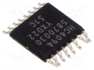 IC: digital; shift and store,bus register; CMOS; SMD; TSSOP16 NEXPERIA