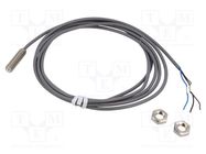 Sensor: inductive; OUT: NPN / NC; 1mm; 10÷30VDC; M8; IP67; 100mA 