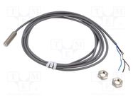 Sensor: inductive; OUT: PNP / NO; 1mm; 10÷30VDC; M8; IP67; 100mA 