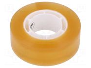 Tape: packaging; ESD; L: 32.9m; W: 18mm; Thk: 0.06mm; colourless DESCO EUROPE