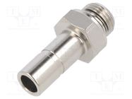 Push-in fitting; threaded,plug-in; -0.99÷20bar; Thread: 1/8" AIGNEP