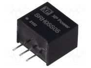 Converter: DC/DC; Uin: 9÷72VDC; Uout: 5VDC; Iout: 500mA; SIP3; THT XP POWER