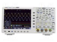 Oscilloscope: digital; Ch: 4; 500MHz; 5Gsps; 400Mpts; LCD TFT 10,4" OWON