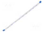 FFC tape; Cores: 8; Tape ph: 0.5mm; L: 152mm; 500mA; 60V; FFC5-TIN GCT