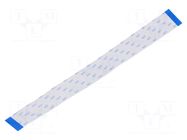 FFC tape; Cores: 40; Tape ph: 0.5mm; L: 203mm; 500mA; 60V; FFC5-TIN GCT