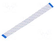 FFC tape; Cores: 40; Tape ph: 0.5mm; L: 203mm; 500mA; 60V; FFC5-TIN GCT