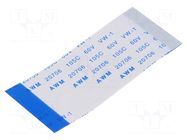 FFC tape; Cores: 40; Tape ph: 0.5mm; L: 50mm; 500mA; 60V; FFC5-TIN GCT