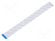 FFC tape; Cores: 40; Tape ph: 0.5mm; L: 203mm; 500mA; 60V; FFC5-TIN GCT