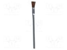 Tool: brush; horse hair; L: 150mm; for precision work; 5pcs. MG CHEMICALS