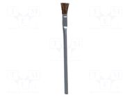 Tool: brush; horse hair; L: 150mm; for precision work; 5pcs. MG CHEMICALS