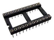 SOCKET IC, DIL, 24WAY, TUBE 17, PK17