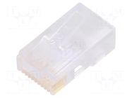 Connector: RJ50; plug; PIN: 10; 10p10c; for cable; IDC; straight BEL FUSE