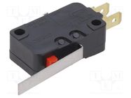 Microswitch SNAP ACTION; SPDT; Rcont max: 30mΩ; ON-(OFF); Pos: 2 OMRON Electronic Components