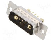 Connector: Special D-Sub; PIN: 7(2+5); plug; male; on PCBs; THT MH CONNECTORS