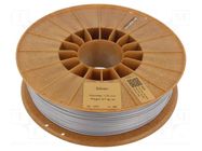 Filament: ASA; 1.75mm; silver; 220÷250°C; 700g ROSA 3D