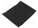 Cleaning cloth: sandpaper; Granularity: 120; 230x280mm; 6s. PG PROFESSIONAL