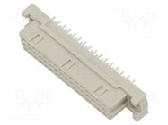 PIN: 48; female; THT; socket; straight TE Connectivity