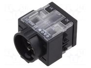 Illuminating unit; 61; screw terminals EAO