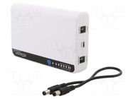 Power supply: router UPS; 18W; 12V,15V; 141x88x27mm; DC 5,5/2,1 GEMBIRD