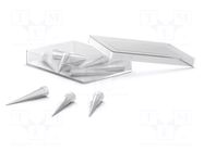 Needle: plastic; 1.26"; Size: 27; straight; Mounting: Luer Lock JBC TOOLS
