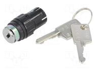 Switch: body; 16mm; Stabl.pos: 2; IP65; 61; Pos: 2; plastic EAO
