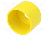 Protective cap; 45; Ø75x47.5mm; plastic; Body: yellow EAO