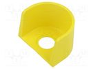 Protective cap; 45; 22x39.2x74.8mm; plastic; Body: yellow EAO
