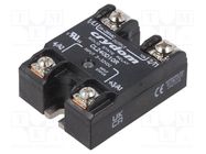 Relay: solid state; Ucntrl: 3÷32VDC; 5A; 24÷280VAC; CL240; 1-phase SENSATA / CRYDOM