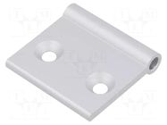 Hinge; Width: 40mm; aluminium; H: 103mm FATH