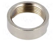 Accessories: nut; nickel; Thread: M12; 5mm STÄUBLI