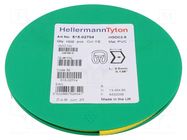 Markers; Marking: +; 2÷5mm; PVC; yellow; -65÷105°C; leaded; HGDC2-5 HELLERMANNTYTON