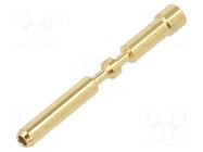 M23 P female-c 1mm (0,14–1mm²) Au HARTING