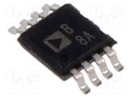 IC: operational amplifier; 8MHz; Ch: 2; MSOP8; ±4.5÷18VDC; IB: 7.5nA Analog Devices