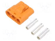 Connector: DC supply; plug; female; LC; 20A; 1kV; PIN: 3; straight AMASS