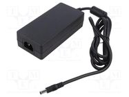 Power supply: switching; 48VDC; 4.58A; Out: 5,5/2,1; 160W; -20÷70°C CINCON