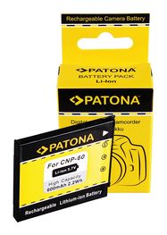 Battery CASIO NP-60 NP60 EXILIM EX-S10 EX-Z80 EX-Z9 EXS-10, PATONA