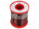 Coil wire; double coated enamelled; 2.4mm; 1kg; -65÷200°C INDEL