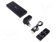 Switch; HDCP 2.2,HDMI 2.0; black GOOBAY