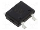 Bridge rectifier: single-phase; Urmax: 1kV; If: 2A; Ifsm: 60A; SDB-1 MICRO COMMERCIAL COMPONENTS