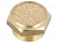 Sound suppression silencer; Thread: G 3/4"; sintered bronze PNEUMAT