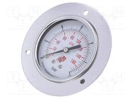 Manometer; 0÷12bar; 63mm; non-aggressive liquids,inert gases PNEUMAT